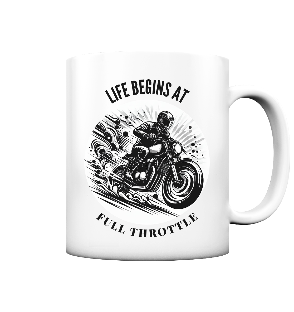 Full throttle - Tasse matt