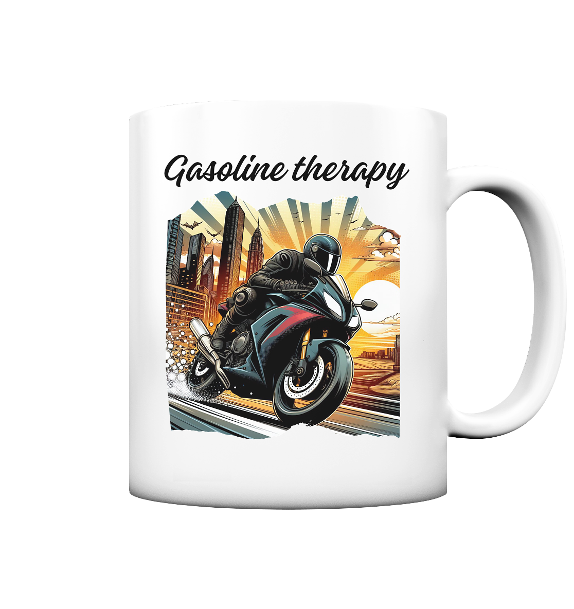 Gasoline therapy - Tasse matt