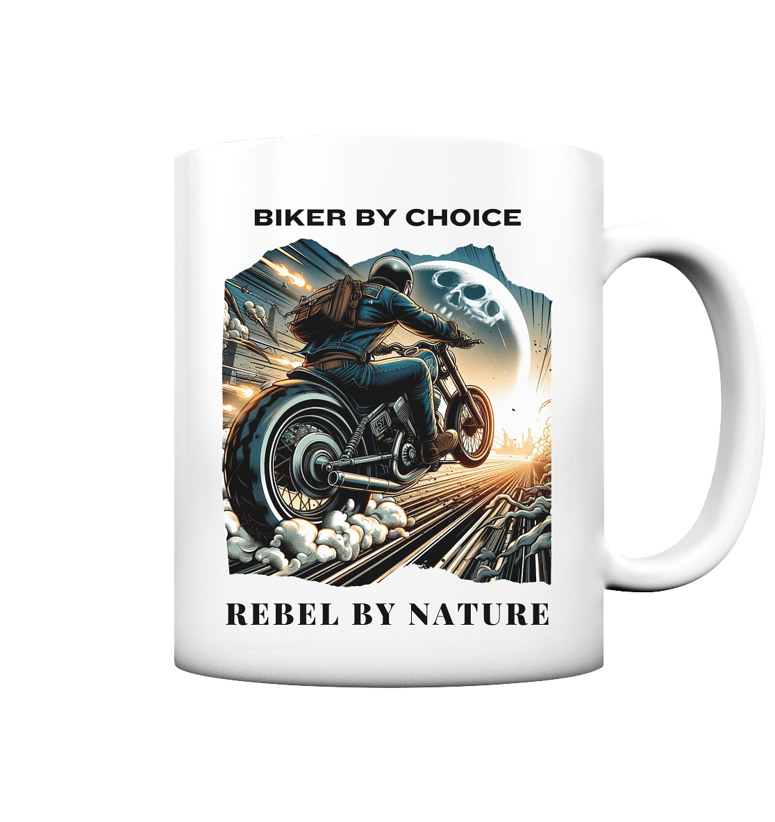 Biker by choice - Tasse matt