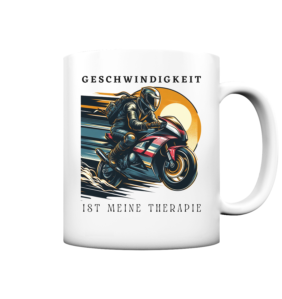 Geschwindigkeit - Tasse matt