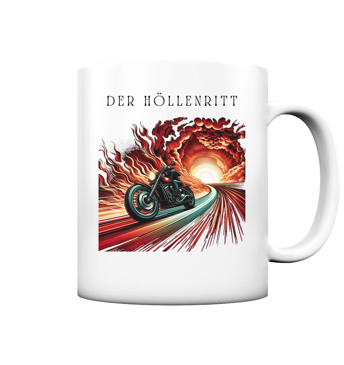 Der Höllenritt - Tasse matt