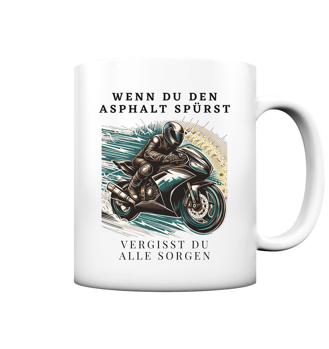 Alle Sorgen - Tasse matt