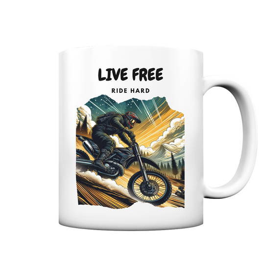 Live free - Tasse matt