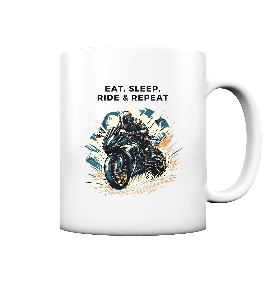 Ride & repeate - Tasse matt