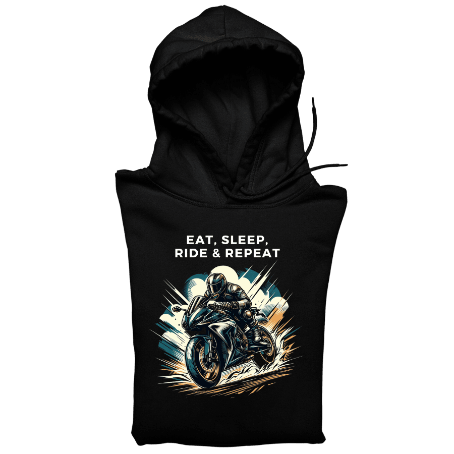 Ride & repeate - Organic Hoodie