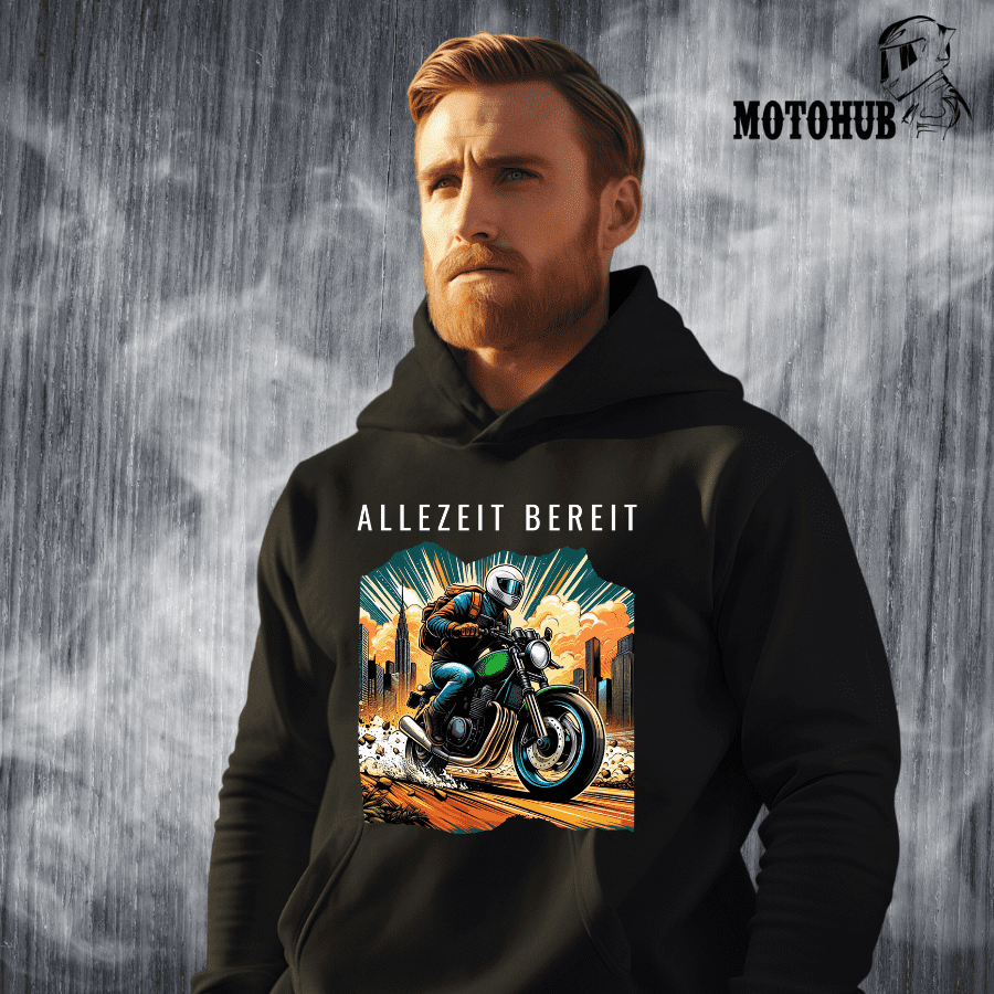 Allzeit bereit - Organic Hoodie