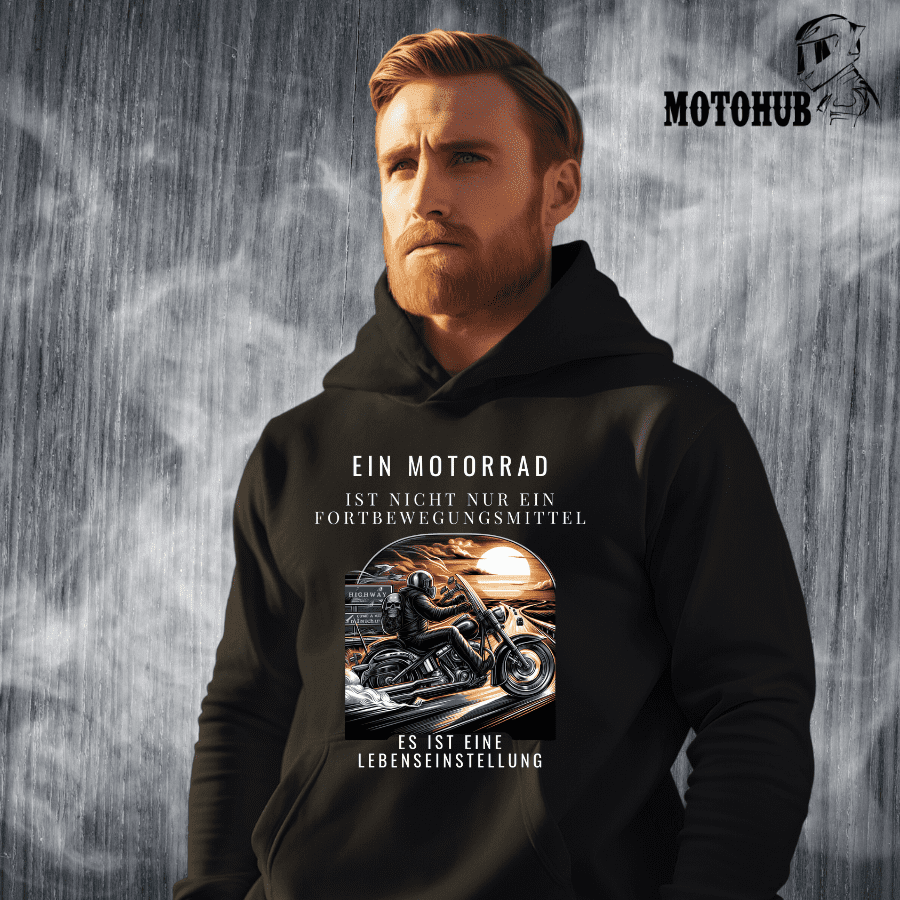 Ein Motorrad - Organic Hoodie