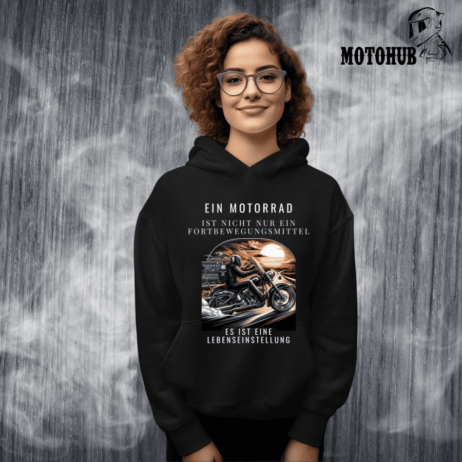 Ein Motorrad - Organic Hoodie